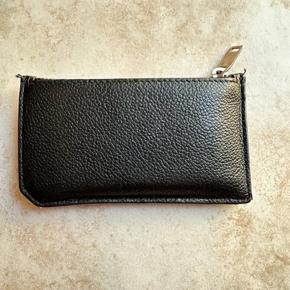 Saint Laurent Leather Card Holder